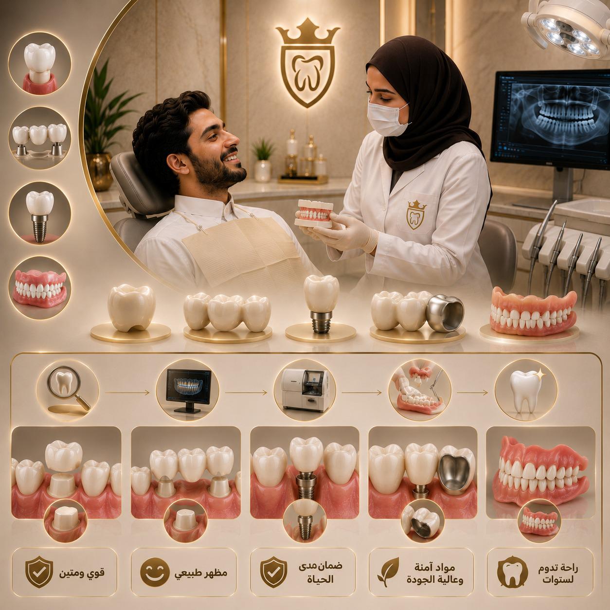 كل ما تحتاج معرفته عن تركيبات الأسنان &ndash; من صفوة المهيدب