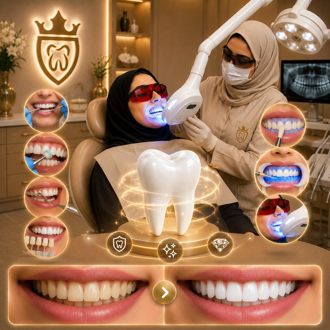 تبييض الأسنان: أنواعه، نتائجه، مدته وهل يسبب حساسية؟